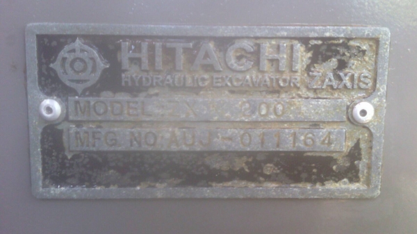 2คัน..ขายยกหรือแยก รถขุดhitachi 200ZX