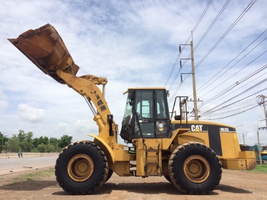 ขายรถตักล้อยาง CAT 962G รถนอกนำเข้าเองจากญี่ปุ่น สภาพสวยพร้อมใช้ มีVDOการทำงานครับ ขายรถตักล้อยาง CAT 962G รถนอกนำเข้าเองจากญี่ปุ่น สภาพสวยพร้อมใช้ มีVDOการทำงานครับ