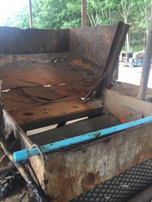 เครื่องจักรรีดยางเครป 1 ลายผลิต ลูกรีดเหล็กหล่อ 14 นิ้ว จำนวน 3 เครื่อง