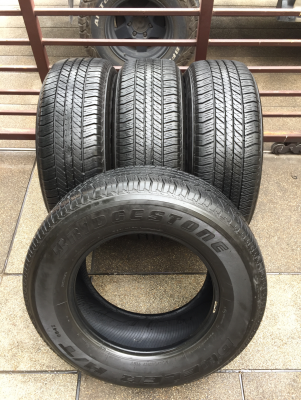 ยาง Bridgestone 265 65 17 ปลายปี15 ดอกเต็ม ไม่มีปะ ราคาไม่แพง ยาง Bridgestone 265 65 17 ปลายปี15 ดอกเต็ม ไม่มีปะ ราคาไม่แพง