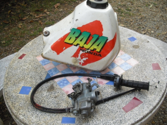 ชุดหน้า xlr baja ถังและคาบูสายเร่งประกับ