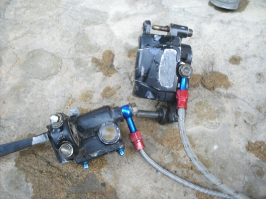 ชุดหน้า xlr baja ถังและคาบูสายเร่งประกับ
