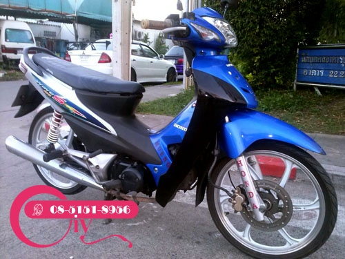 ขาย Sale! WAVE100 ubox ปี 49 เครื่องแรงดี ก้านไม่ดังภาษีไม่ขาดชุดโอนครบ โทร 085-1518956