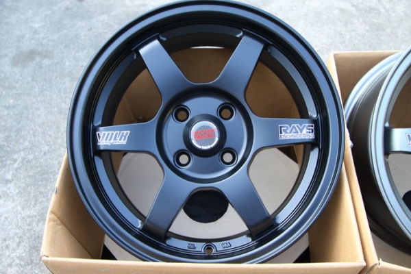 ล้อ15 TE37 (NEW) 4รู100 กว้าง6.5 ออฟ40 มี 4ชุดเท่านั้น