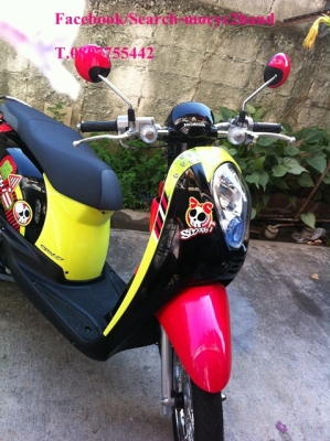 ขาย HONDA Scoopy i สีชมพู-ดำ รถสวย ไมล์ 4041 Km. เครื่องเดิมๆ หัวฉีด PGM-Fi ไม่เคยล้ม ราคาเบาๆ แค่ 29,500 บาท