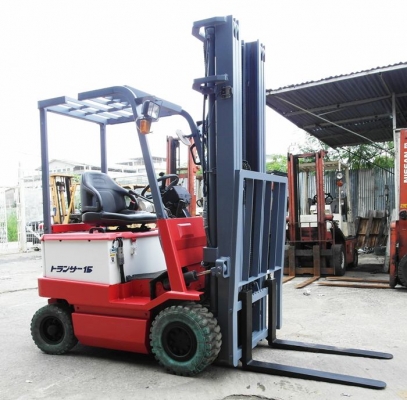 รถยกไฟฟ้านั่งขับขนาด 1.5 ตัน เสาสูง 5.7 เมตร Nichyu FB15PN-60B-570FCS