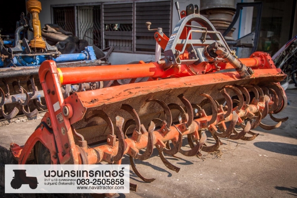 โรตารี่พรวนดิน คูโบต้า มือสองญี่ปุ่นแท้ๆ ขนาด 2 เมตร สภาพดีรุ่นใหม่ ใช้งานได้เลย