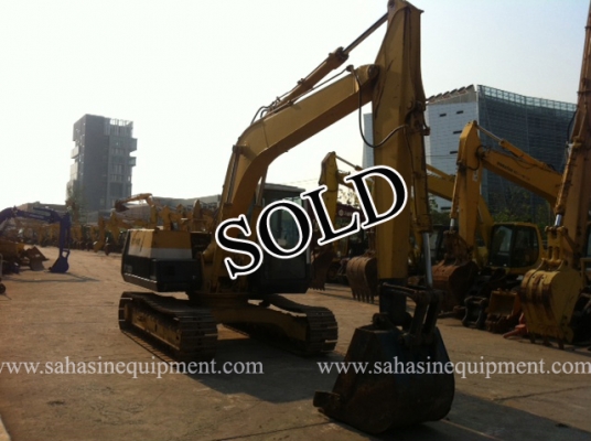 รถขุด PC120-5 S/N 421XX บจก.สหสินอีควิปเม้นท์ โทร.081-5851880, 02-5168100-1 www.sahasinequipment.com