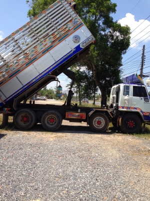 ISUZU FVZ 195 แรงม้า 12 ล้อ ดั้ม กระบะอลูมิเนียม