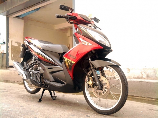 ขออนุญาติขาย  Yamaha Nouvo Elegance  135 cc. รถบ้าน สีแดง