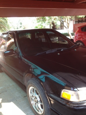 ขายรถบ้าน HONDA ACCORD สีดำ ปี 1990