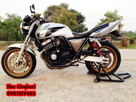 แม็กสิงห์บุรี//CB400 ปี96 เวอชั่น S แต่งสวย หล่อซิ่งๆ ท้ายแต่ง+ท่อสูตร 77000 ด่วน