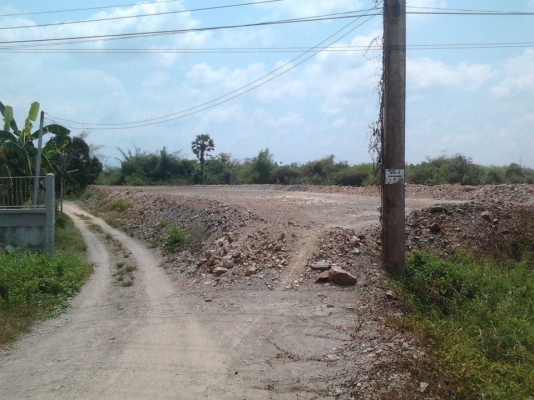 ที่ถมแล้วเหมาะทำที่ค้าขาย 2.5 ไร่ ๆละ 3.5 ล้านบาท