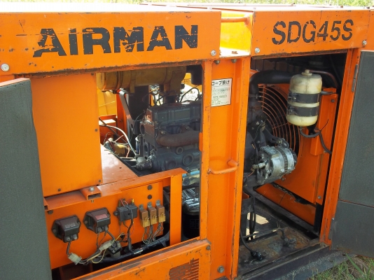 เครื่องปั่นไฟเก่าญี่ปุ่น AIRMAN ขนาด 45 KVA เครื่อง HINO WO4D ใหม่ ไดร์ TAIYO เซตนอก จากประเทศญี่ปุ่น เครื่องปั่นไฟเก่าญี่ปุ่น AIRMAN ขนาด 45 KVA เครื่อง HINO WO4D ใหม่ ไดร์ TAIYO เซตนอก จากประเทศญี่ปุ่น
