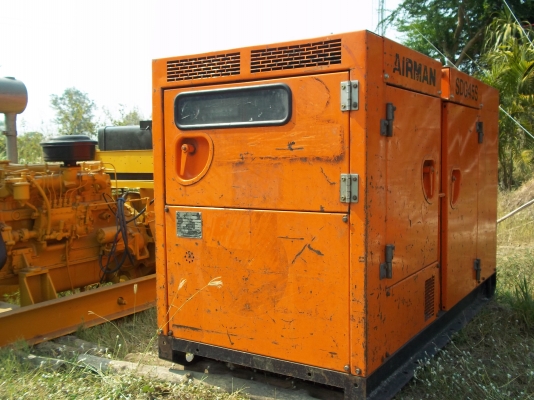 เครื่องปั่นไฟเก่าญี่ปุ่น AIRMAN ขนาด 45 KVA เครื่อง HINO WO4D ใหม่ ไดร์ TAIYO เซตนอก จากประเทศญี่ปุ่น เครื่องปั่นไฟเก่าญี่ปุ่น AIRMAN ขนาด 45 KVA เครื่อง HINO WO4D ใหม่ ไดร์ TAIYO เซตนอก จากประเทศญี่ปุ่น