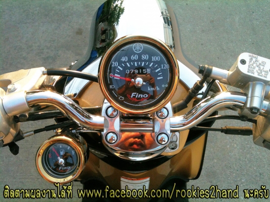 ขาย Fino Classic 2012 สีดำทอง รถ6เดือน ราคาถูก สภาพสวยมาก