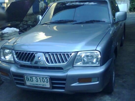 ***ขายแล้วครับขอบคุณ Truck2hand ขาย กระบะแค็ป MITSU L200 STRADA 2.8 M/T MEGACAB ปี 44/01 เครื่องเดิม 2.8 แห้ง ดี แรงดั่งใจ ช่วงล่างดีคัสซีสวย พื้นปูกระบะ พาวเวอร์ แอร์ แม็ก  พร้อมใช้พร้อมลุยงาน ราคาต่อรองได้ครับ