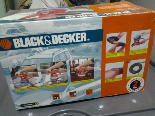 เครื่องขัดเงาส่ายหมุนอิสระ BLACK&amp;DECKER  ใช้งานง่ายสะดวก ประหยัดแรง