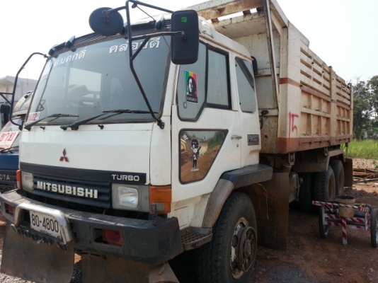 ขายด่วน MITSUBISHI FN527MTF5600สองเพลาดั้มสภาพพร้อมใช้ โทร 0801515451 0811838154