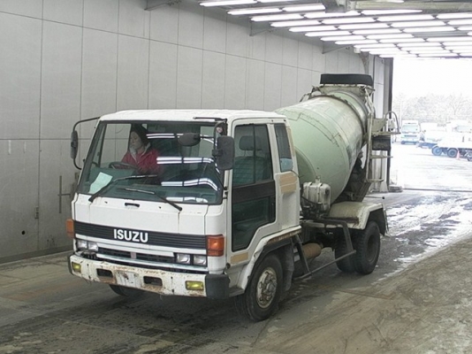 ขายรถโม่ปูนISUZU FORWARD เก่านำเข้าญี่ปุ่นเอกสารอินวอยซ์