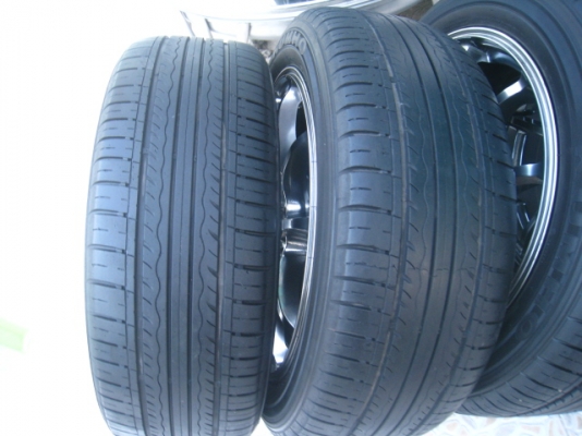 ขายล้อแม็ก Advanti motor rismo 17"x7" et40 5/114.3 +ยางปี11(081-3747940)