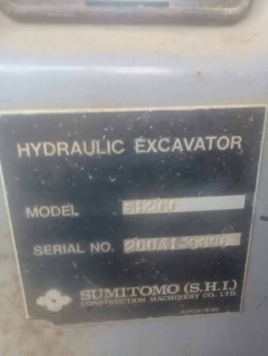 SUMITOMO SH200 SUMITOMO SH200