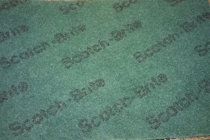 3M 7496 Scotch-Brite แผ่นใยขัดสีเขียว 6"x9" 3M 7496 Scotch-Brite แผ่นใยขัดสีเขียว 6"x9"