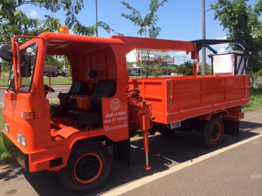 ัขายรถเกษตร(อีแต๋น)ติดตั้งเครนกระเช้า