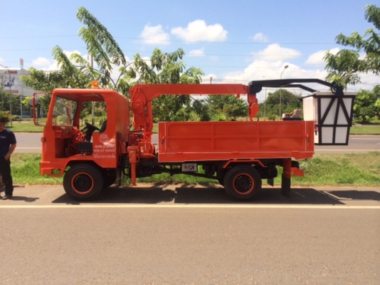 ัขายรถเกษตร(อีแต๋น)ติดตั้งเครนกระเช้า ัขายรถเกษตร(อีแต๋น)ติดตั้งเครนกระเช้า