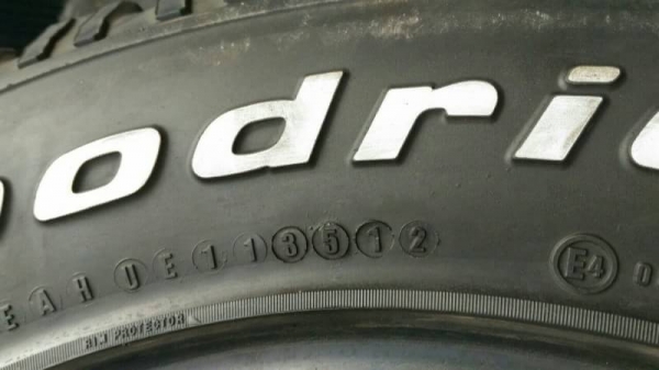 ยาง  BF ALL  265 x 70 x 17  ปลายปี 12