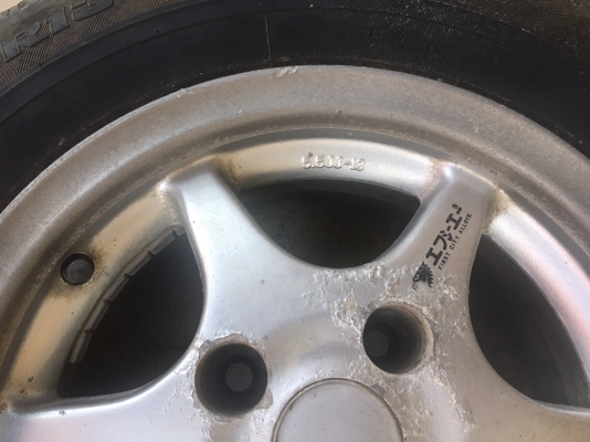 แม็กเดิม MAZDA FAMILIA ขอบ 13x5.5" ET+12 4/110 แม็กเดิม MAZDA FAMILIA ขอบ 13x5.5" ET+12 4/110