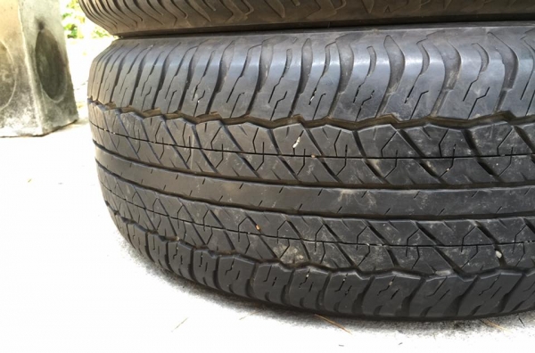 ยางขอบ18 Dunlop AT20 ขนาด 265/60/18 ดอกเต็ม สภาพใหม่ 4เส้น