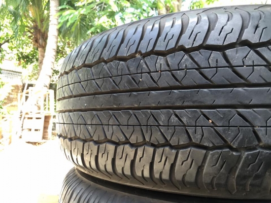 ยางขอบ18 Dunlop AT20 ขนาด 265/60/18 ดอกเต็ม สภาพใหม่ 4เส้น