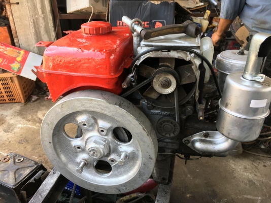 ขายหัวรถไถยันมา แปดแรง