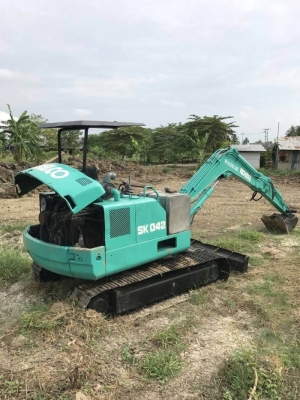 ขาย 165,000 บาท KOBELCO SK 042   เครื่องดี ปั้มชั้า เอวแน่น ช่วงล่างเต็ม รถสวยพร้อมใช้. เอกสารชื้อขาย   รถอยู่ จ.นครปฐม โทร&amp;ไอดีไลน์ 0610710295