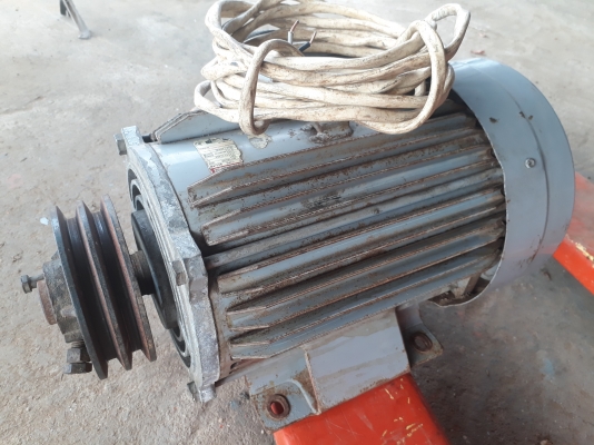 จัดส่งพี่จังหวัดราชบุรี ขายมอเตอร์มิตซูบิชิ 7.5แรง ใช้ไฟ2เฝส พร้อมใช้