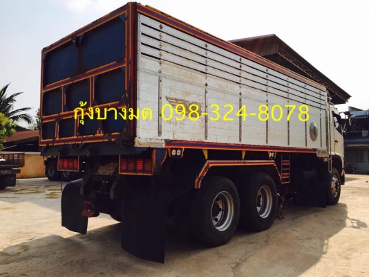 ขายสิบล้อดัมพ์ Hino mega เครื่อง 320 แรง ปี 48 มีระบบลากพ่วง กระบะดัมพ์มิเนียม ยางเรเดียนแท้ ทะเบียนพร้อม