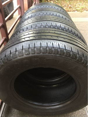 ยาง Goodyear 265 65 17 กลางปี16 ดอกเต็ม ใช้ยาว ราคาไม่แพง