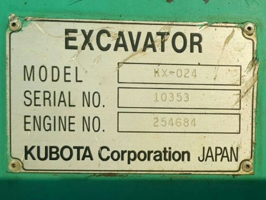 ขาย KUBOTA  KX-024 สนใจติดต่อ 083-784-8885 , Line : 0837848885