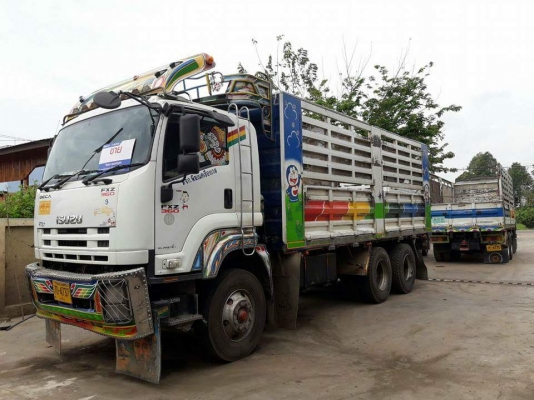 Isuzu 360 แรง ปี 53 กระบะไม่ดัมพ์ มีระบบลากพ่วง