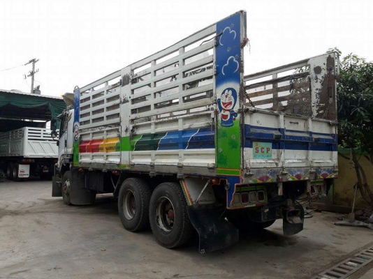 Isuzu 360 แรง ปี 53 กระบะไม่ดัมพ์ มีระบบลากพ่วง