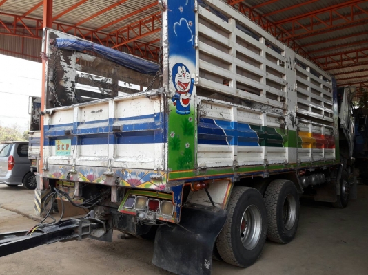 ขายแม่+ลูก Isuzu 360 แรง ปี 53 กระบะไม่ดัมพ์ ลูก 3 เพลาแท้