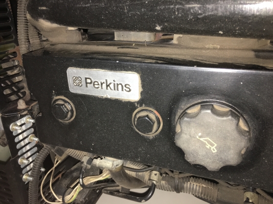 ขายเครื่องปั่นไฟ 45kva Perkins
