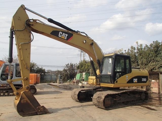 ขาย รถขุด CAT 320D จำหน่าย รถ เครื่องจักร นำเข้า100\% อปกรณ์ทุกชิด ราคาถูก eurotec. 0818176901