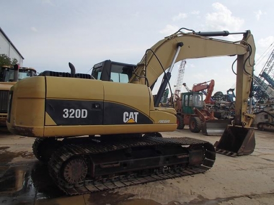ขาย รถขุด CAT 320D จำหน่าย รถ เครื่องจักร นำเข้า100\% อปกรณ์ทุกชิด ราคาถูก eurotec. 0818176901