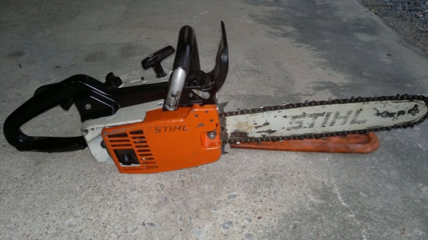 ขายถูก เลื่อยยนต์เล็ก Stihl แท้ มือสอง
