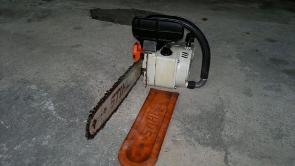 ขายถูก เลื่อยยนต์เล็ก Stihl แท้ มือสอง