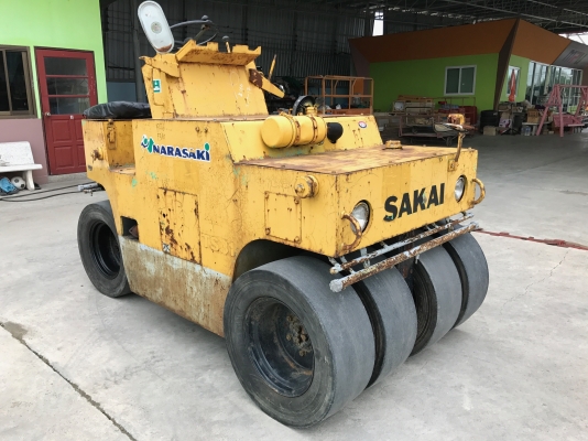 ขายรถบดล้อยางSAKAIรุ่นTS31นำเข้าจากญี่ปุ่น ไม่เคยใช้งานในไทย มีเอกสารพร้อมจดทะเบียน ล้อยาง7เส้น เครื ขายรถบดล้อยางSAKAIรุ่นTS31นำเข้าจากญี่ปุ่น ไม่เคยใช้งานในไทย มีเอกสารพร้อมจดทะเบียน ล้อยาง7เส้น เครื