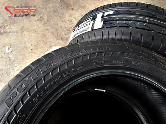 BRIDGESTONE POTENZA S001 RFT 205/55RF16 BRIDGESTONE POTENZA S001 RFT 205/55RF16
