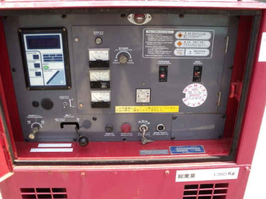 เครื่องปั่นไฟ DCA60ESH # 3784620 มือสองญี่ปุ่น